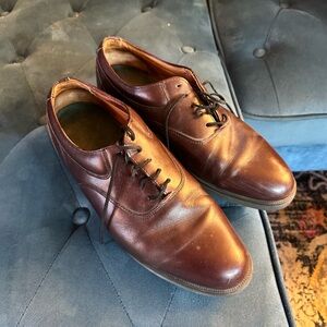 Genuine Brown Leather Men's Shoes